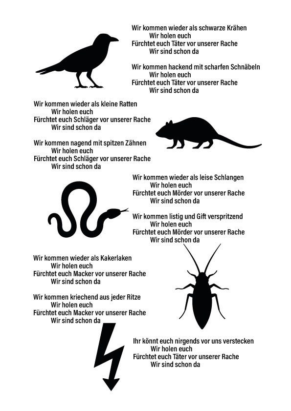 Liedtext "Wir kommen wieder"